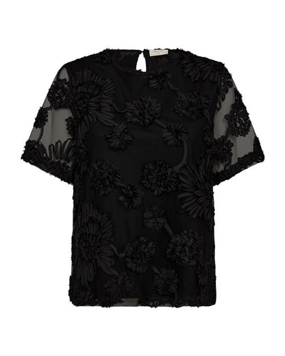 Fqsira-Blouse Sort