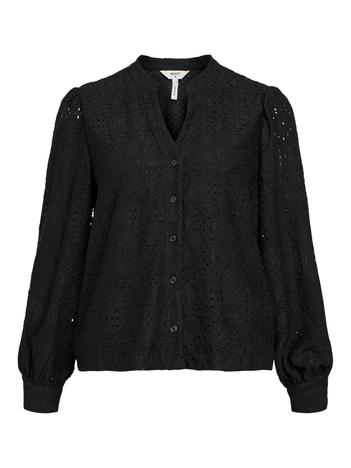 OBJFEODORA MARIKA L/S SHIRT NOOS Black