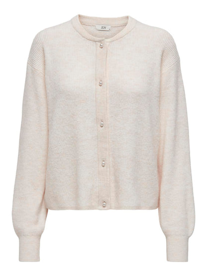 Jdylumi Life L/s Button Cardiga Knt Noos Beige