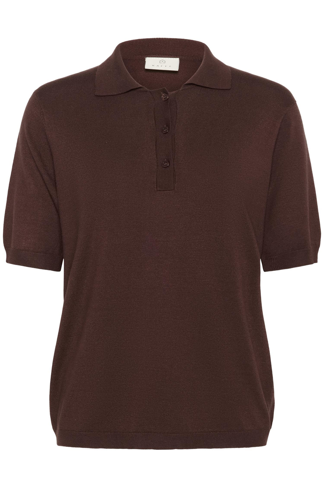 Kalizza Basic Polo Pullover Fudge