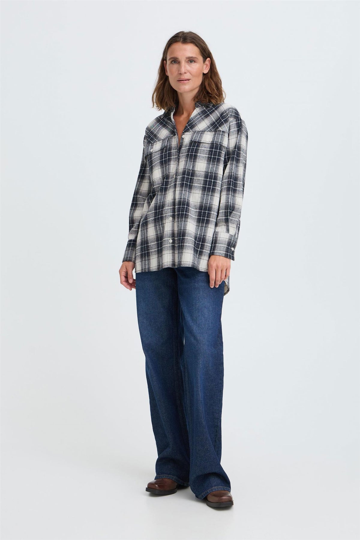 Pzkamma Oversized Shirt Flerfarget