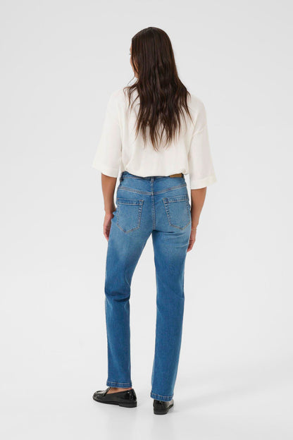 Kamaris Reg Fit Jeans Blå