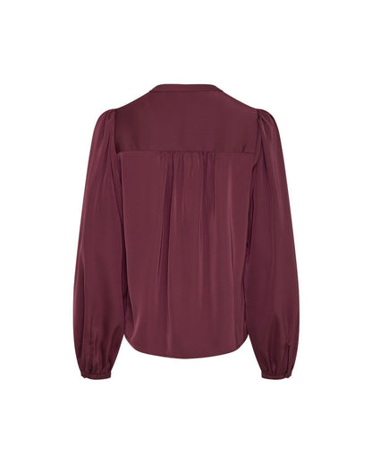 Raustrine Shirt Burgunder