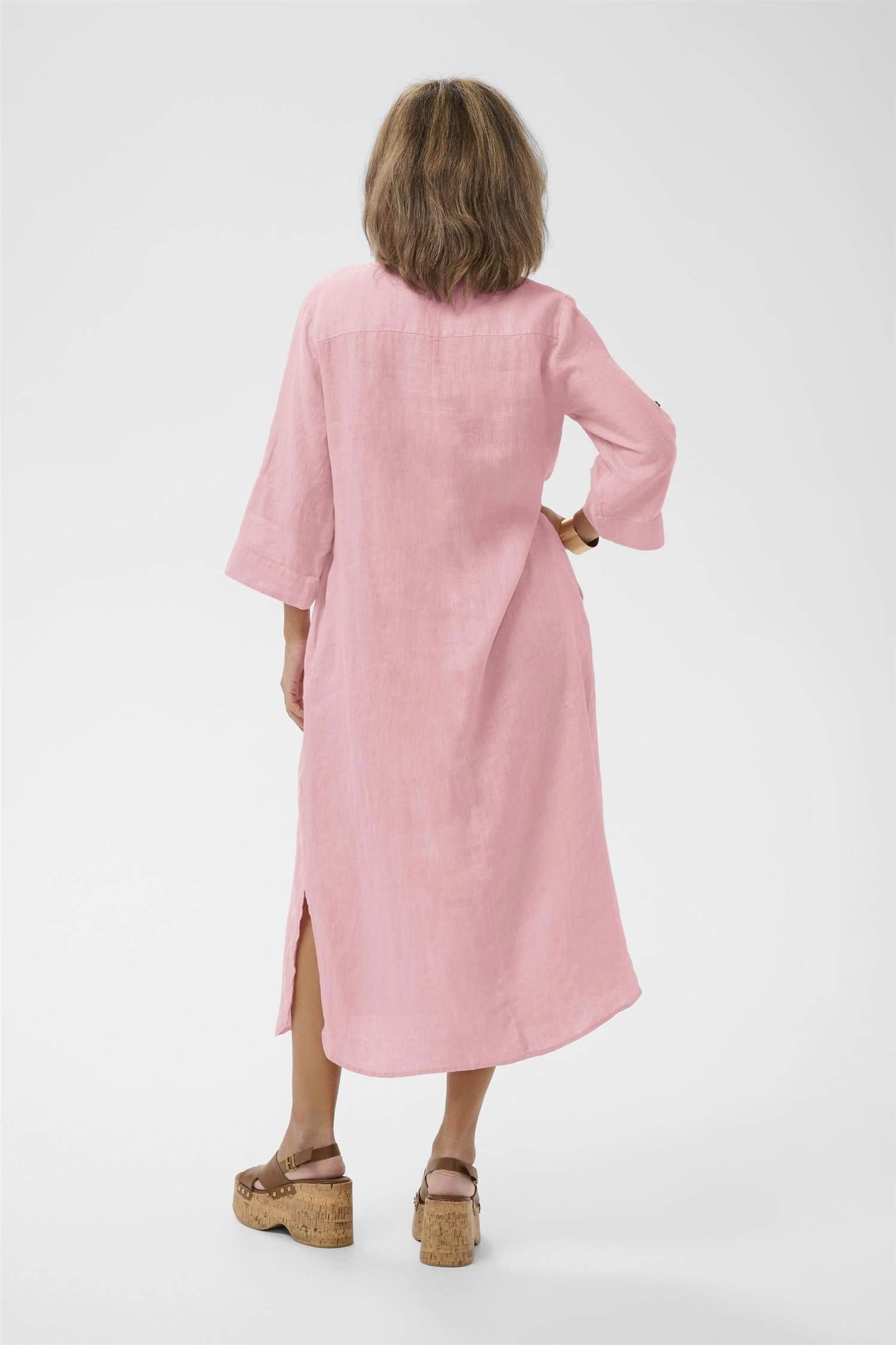 Crbellis Caftan Dress Rosa
