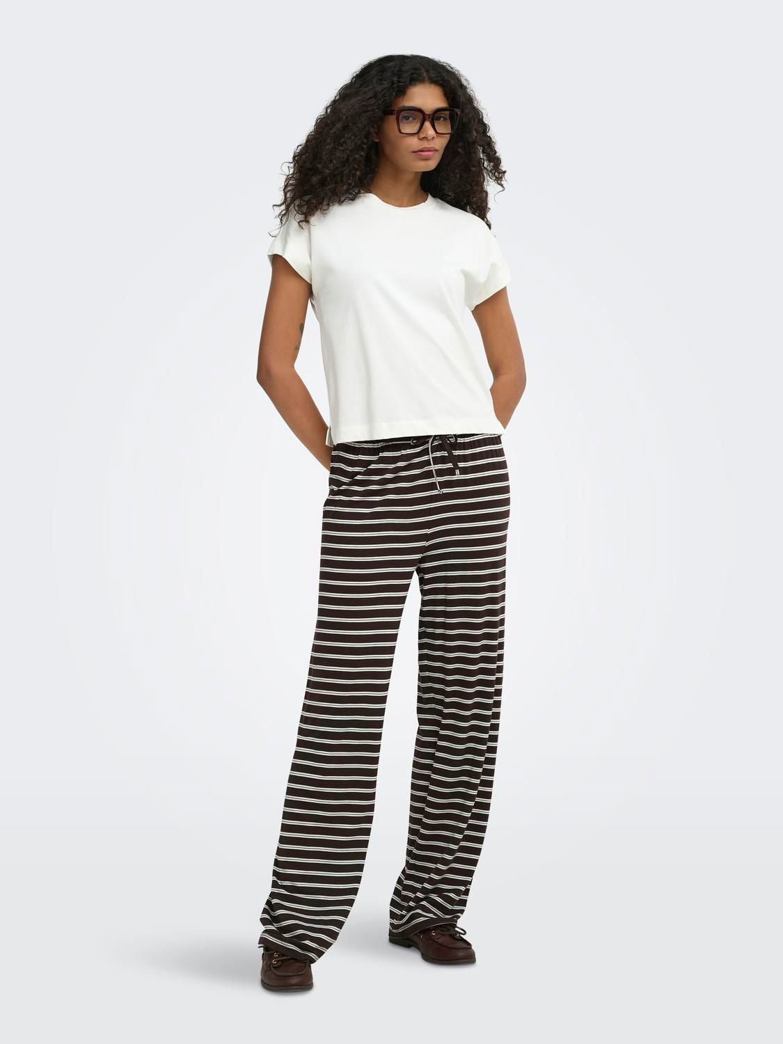 Onlnina Long Aop Pants Jrs Brun