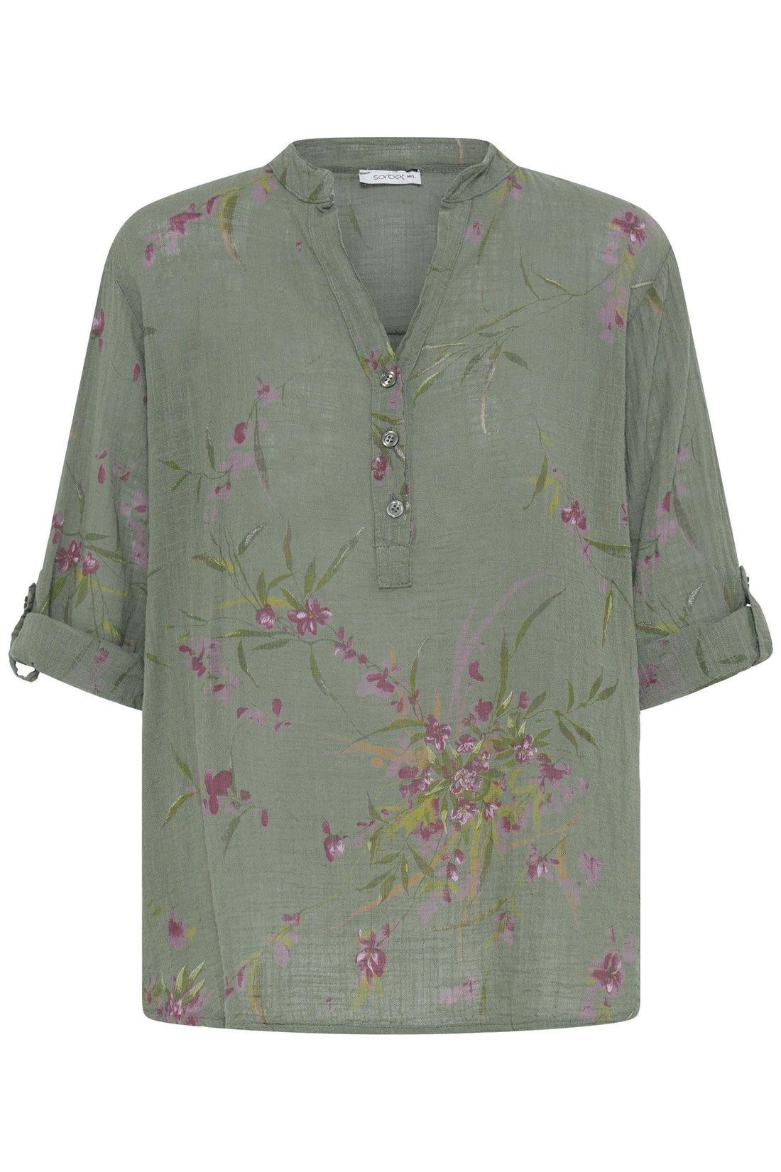 Sbalexa G Flo Blouse Grønn