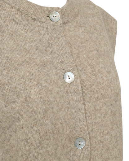 Fqalpa-Vest Beige