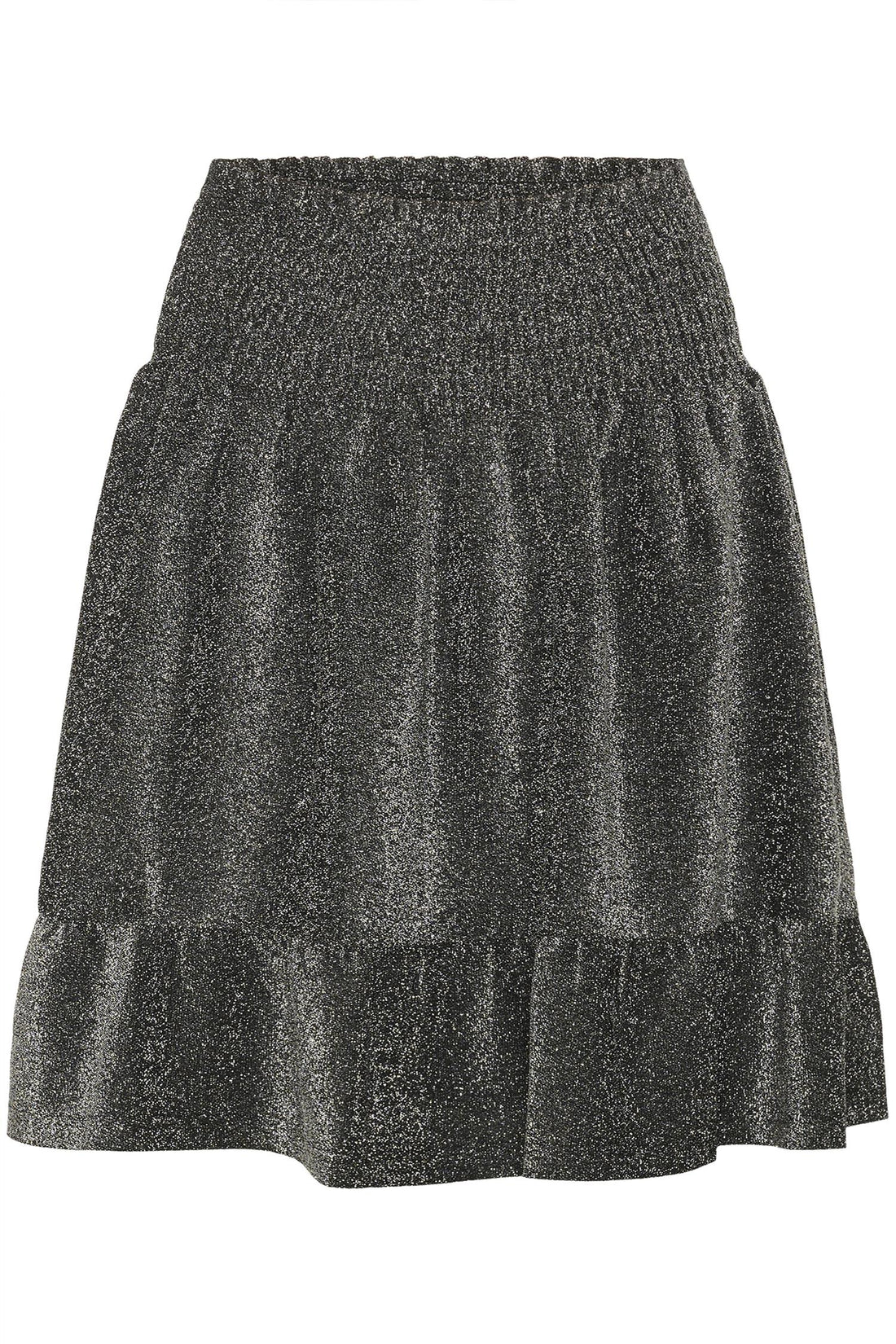 Karita Skirt Silver Metallic Glitter