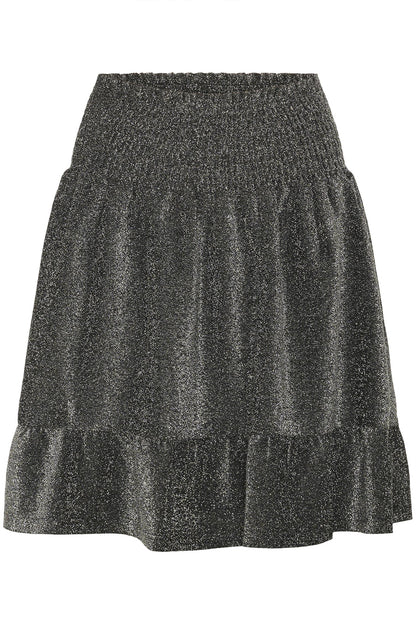 Karita Skirt Silver Metallic Glitter