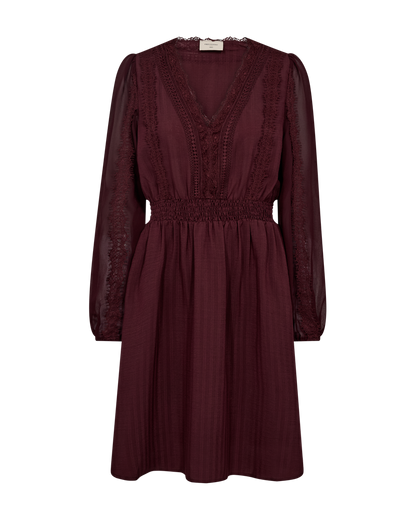 FQSHU-DRESS Burgunder