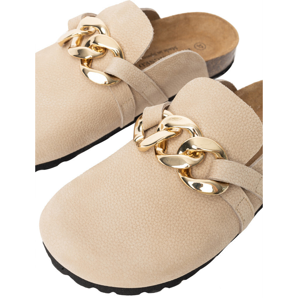 FENIA NUBUCK SANDAL Beige