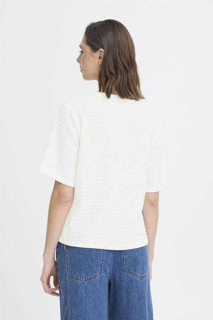 Pzbrea Ss Tshirt Hvit