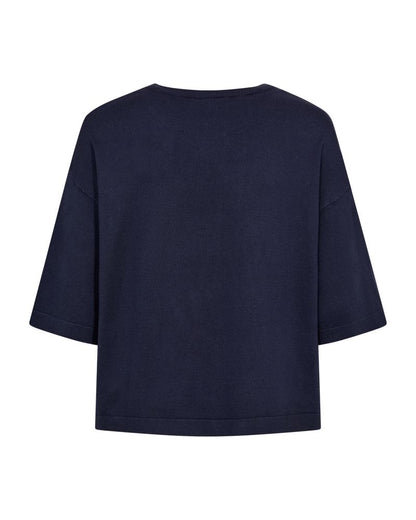 Fqconny-Pullover Blå