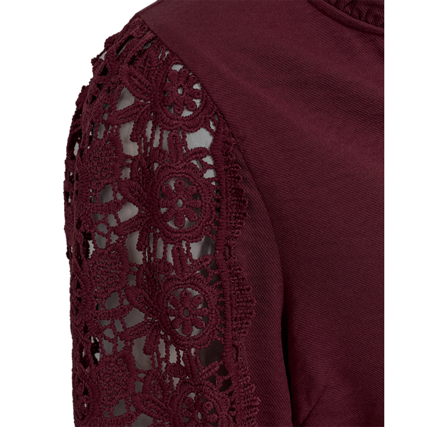 FQESSA-BLOUSE Burgunder