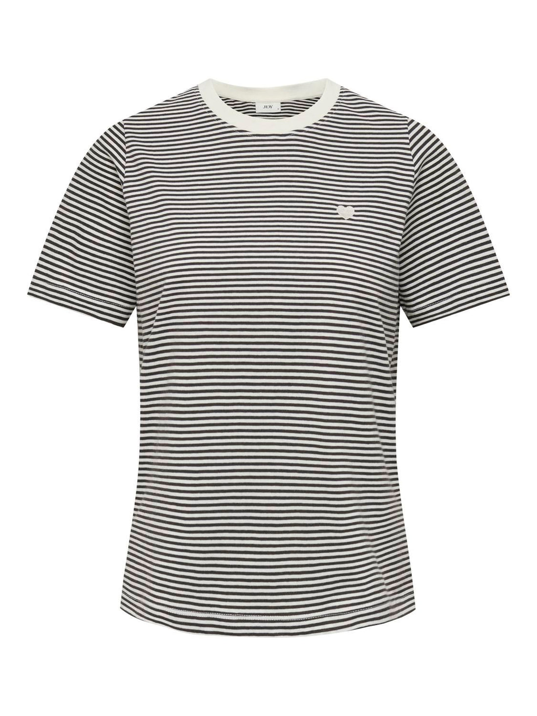 Jdypisa Life S/s Print Top Jrs Noos Svart