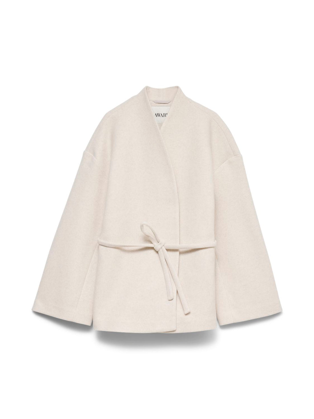 Awsijina Ls V-Neck Short Jacket Noos Hvit