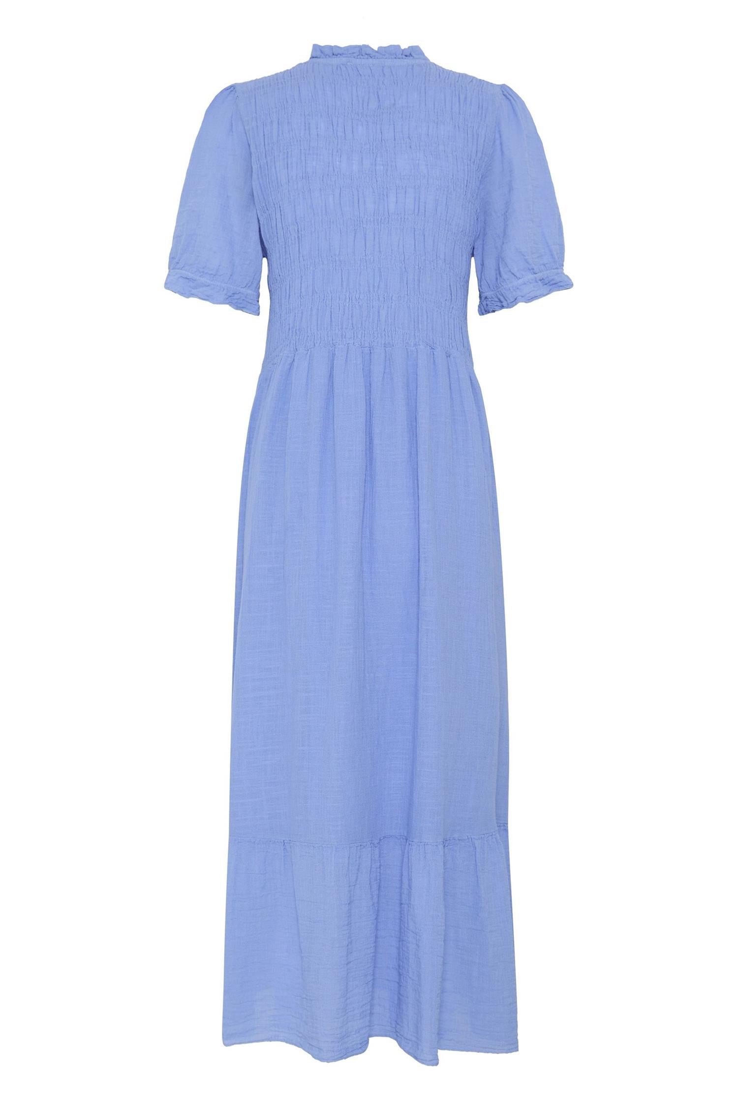 Sbalexa G Long Solid Dress Blå