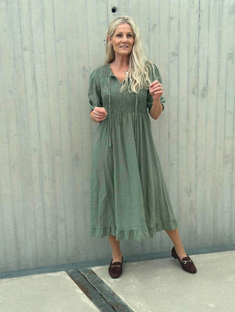 TIARA LINKJOLE lang Khaki