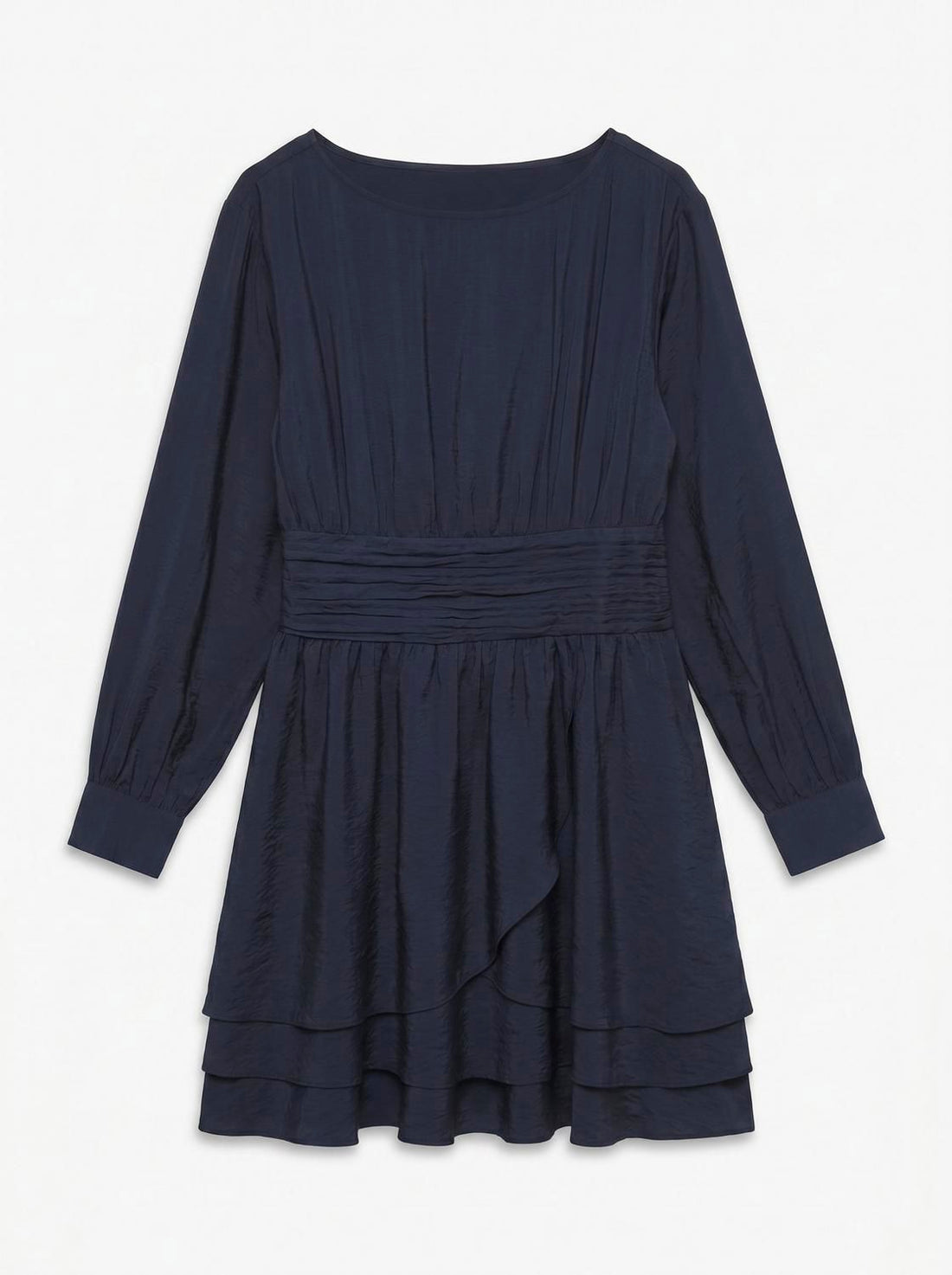 Vmmacey Lise Ls Short Dress Wvn Exp Blå