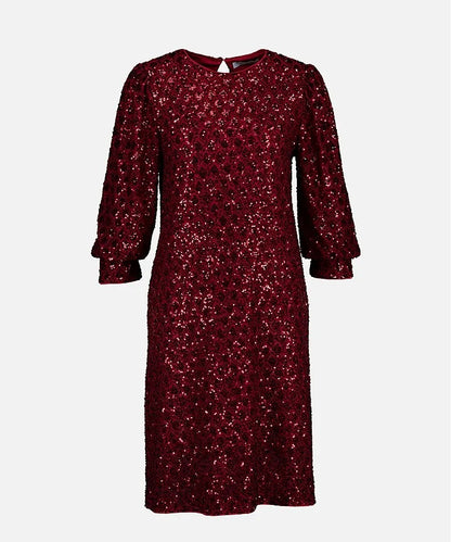 Maly Sequin Burgunder