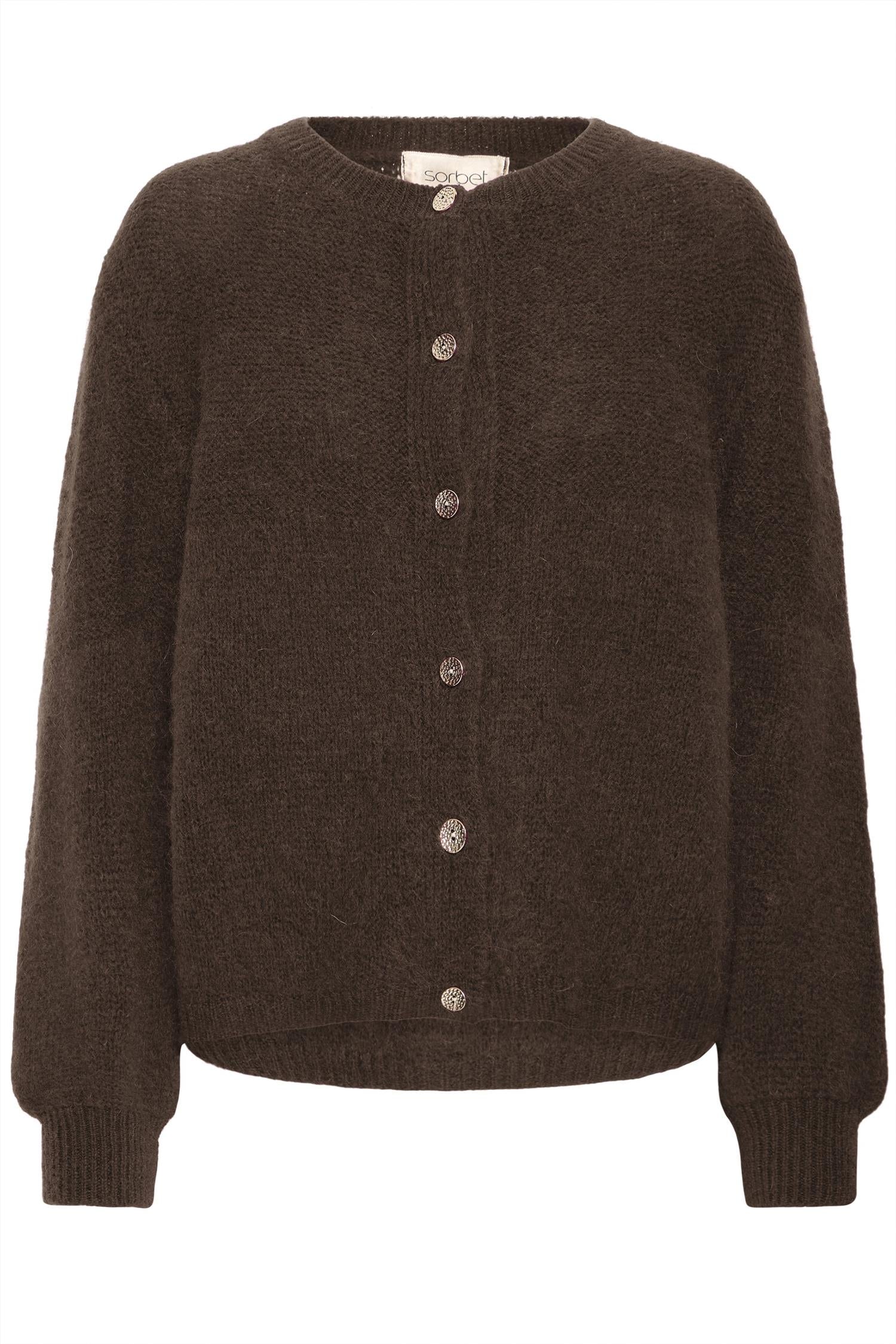 Sbava Knit Cardigan Brun