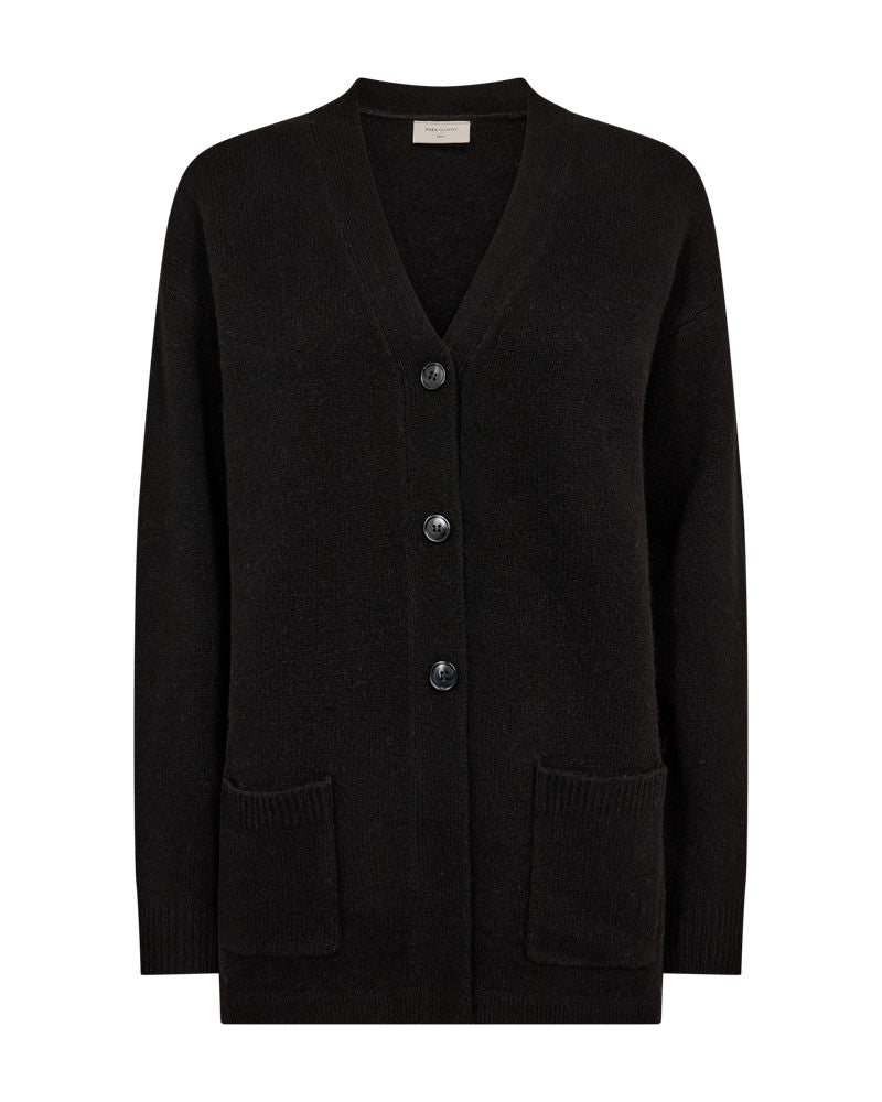 Fqwinka-Cardigan Sort