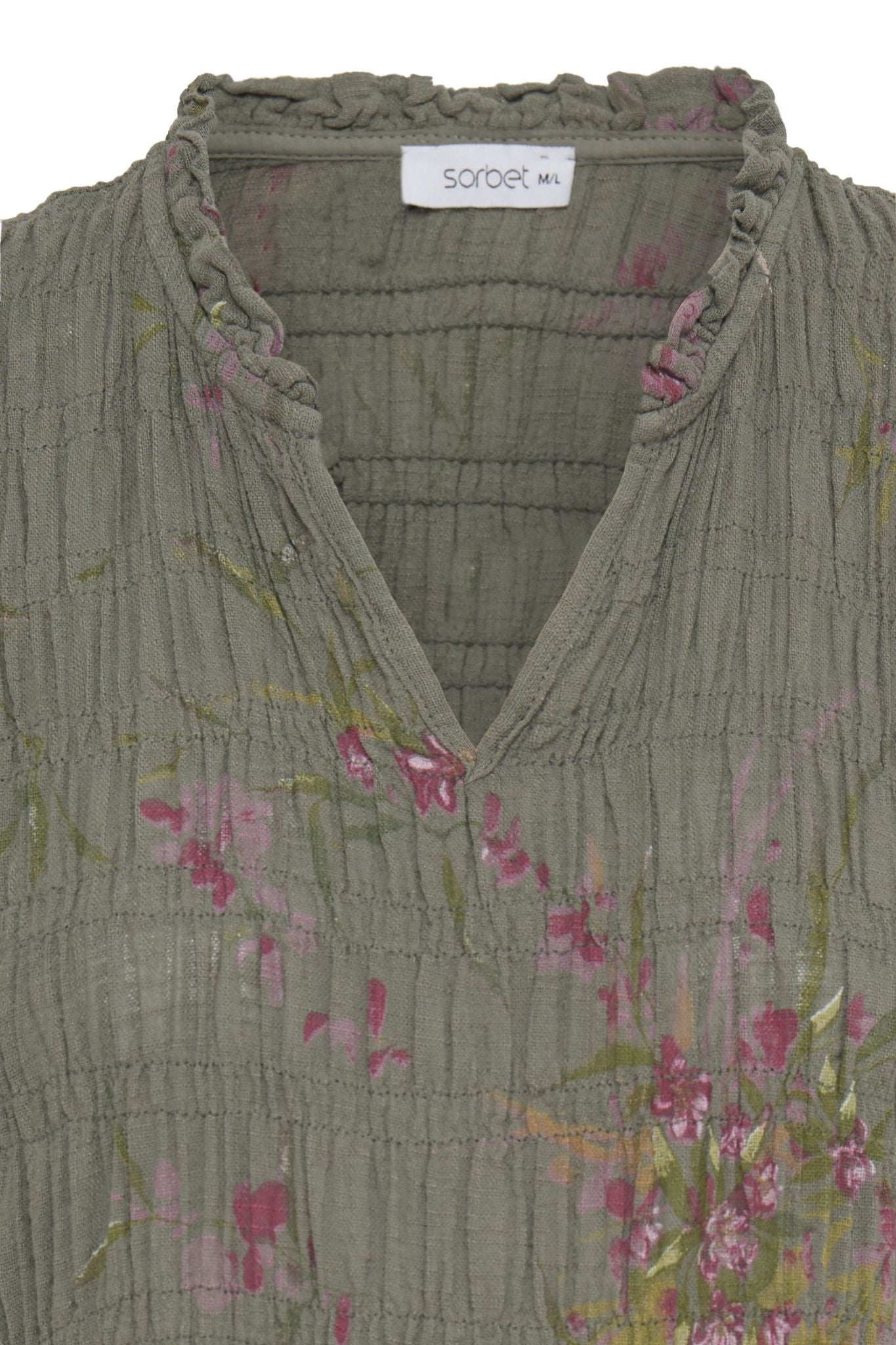 Sbalexa G Long Flo Dress Grønn