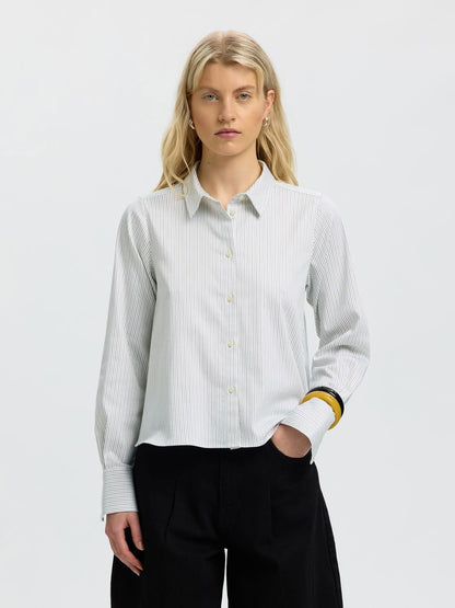 Slwromie Ls Relaxed Shirt Gul
