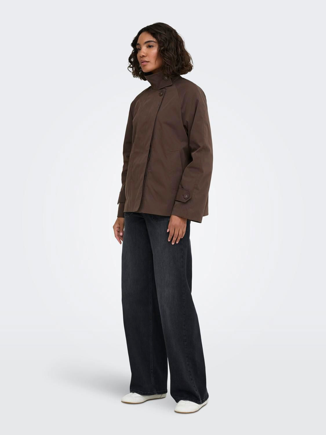 Onlorchid Cord Jacket Cc Otw Brun