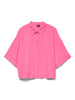 Vmlinn 2/4 Short Shirt Wvn Noos Rosa