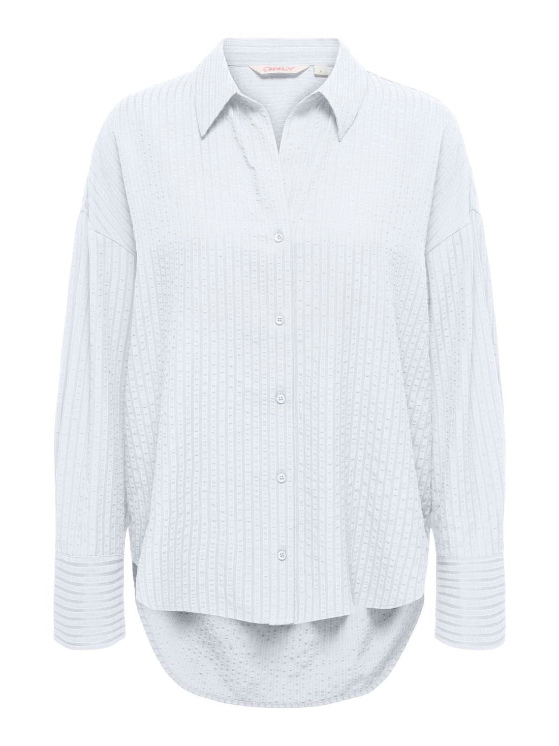 Onloregon Bari L/s Shirt Wvn Hvit