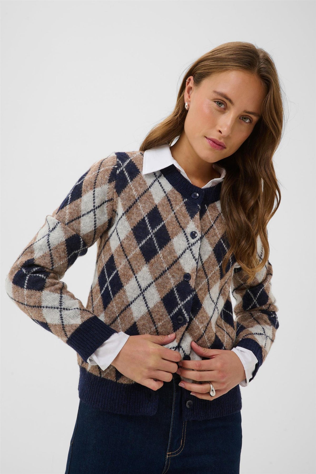 Kaharlow Cardigan Flerfarget