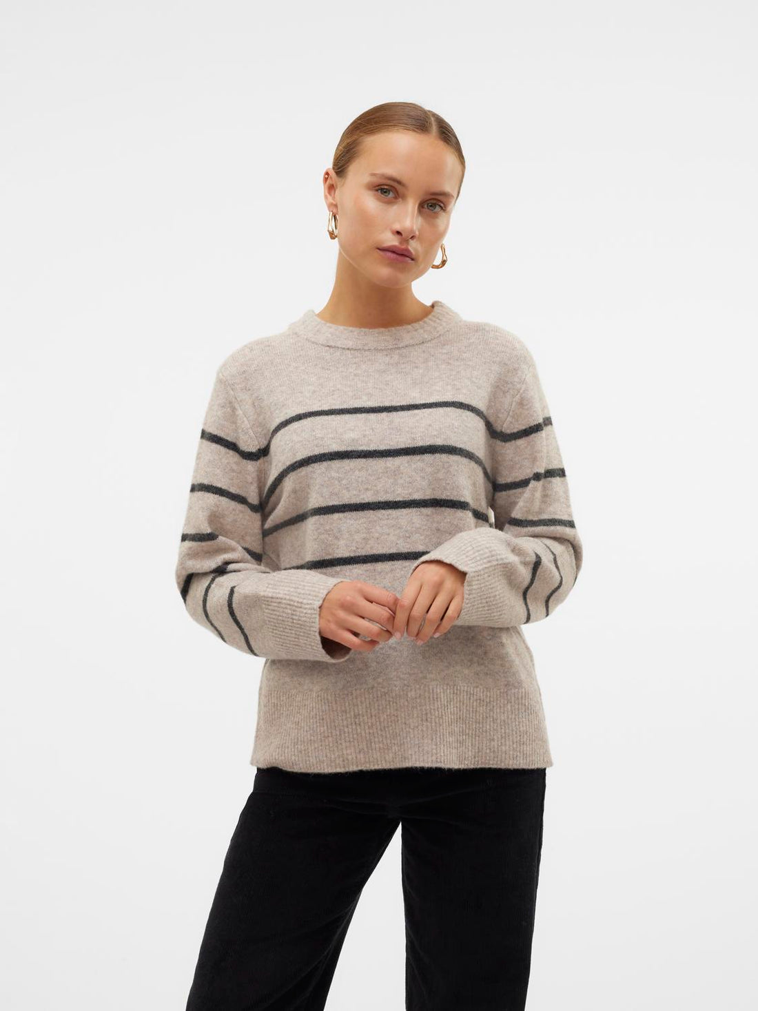 VMFLAWLESS LS O-NECK PULLOVER GA NOOS Lysebrun