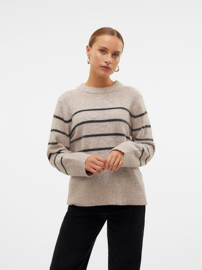 VMFLAWLESS LS O-NECK PULLOVER GA NOOS Lysebrun