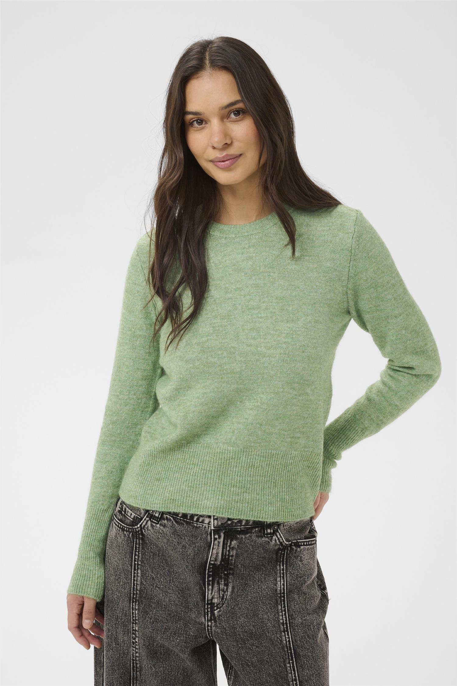 Kaniel Crew Neck Pullover Grønn