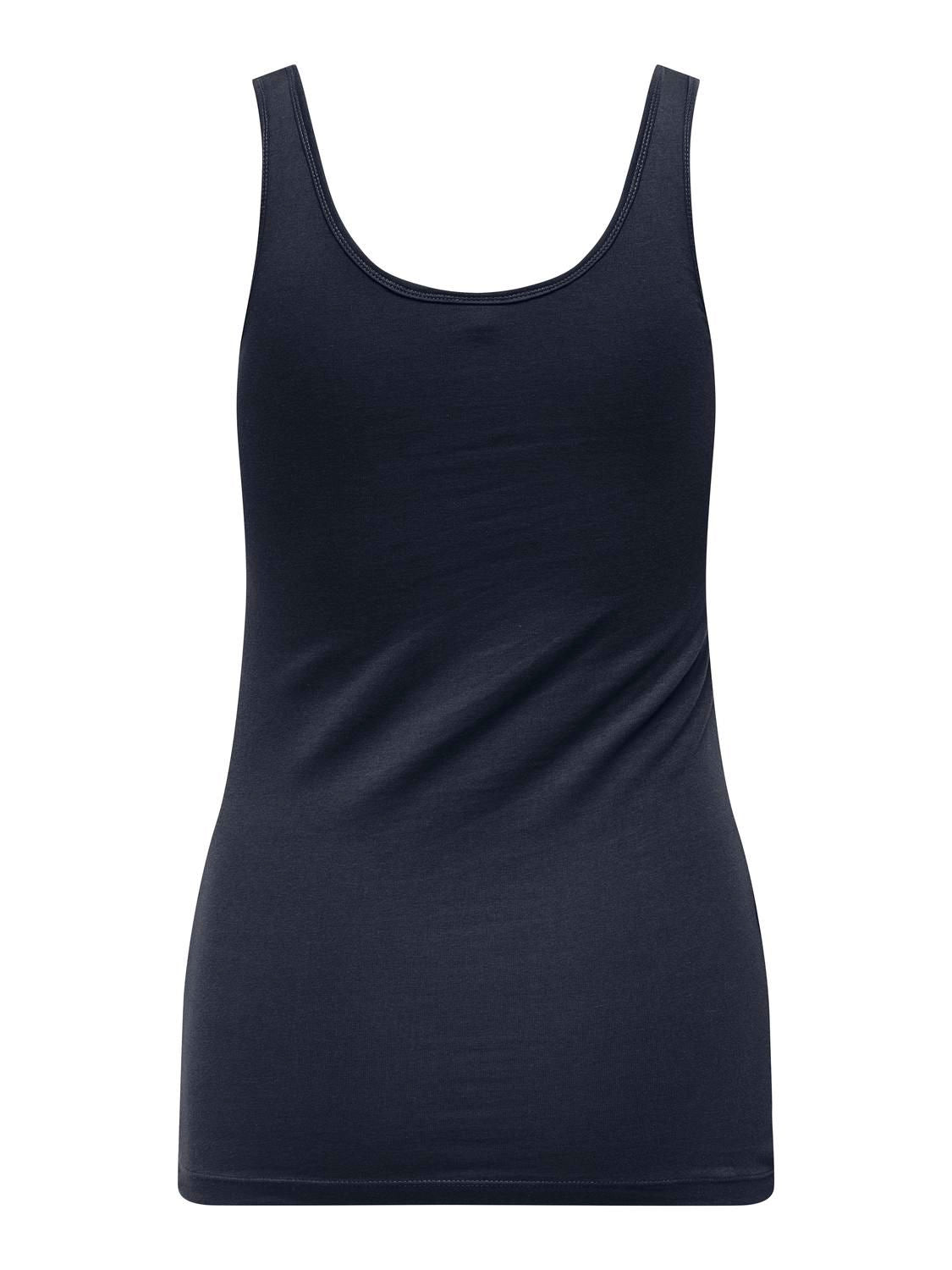 Jdyava S/l Tank Top 180 Jrs Noos Blå