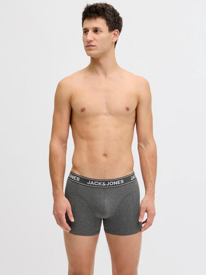 Jacblack Friday Trunks 3 Pack Grå