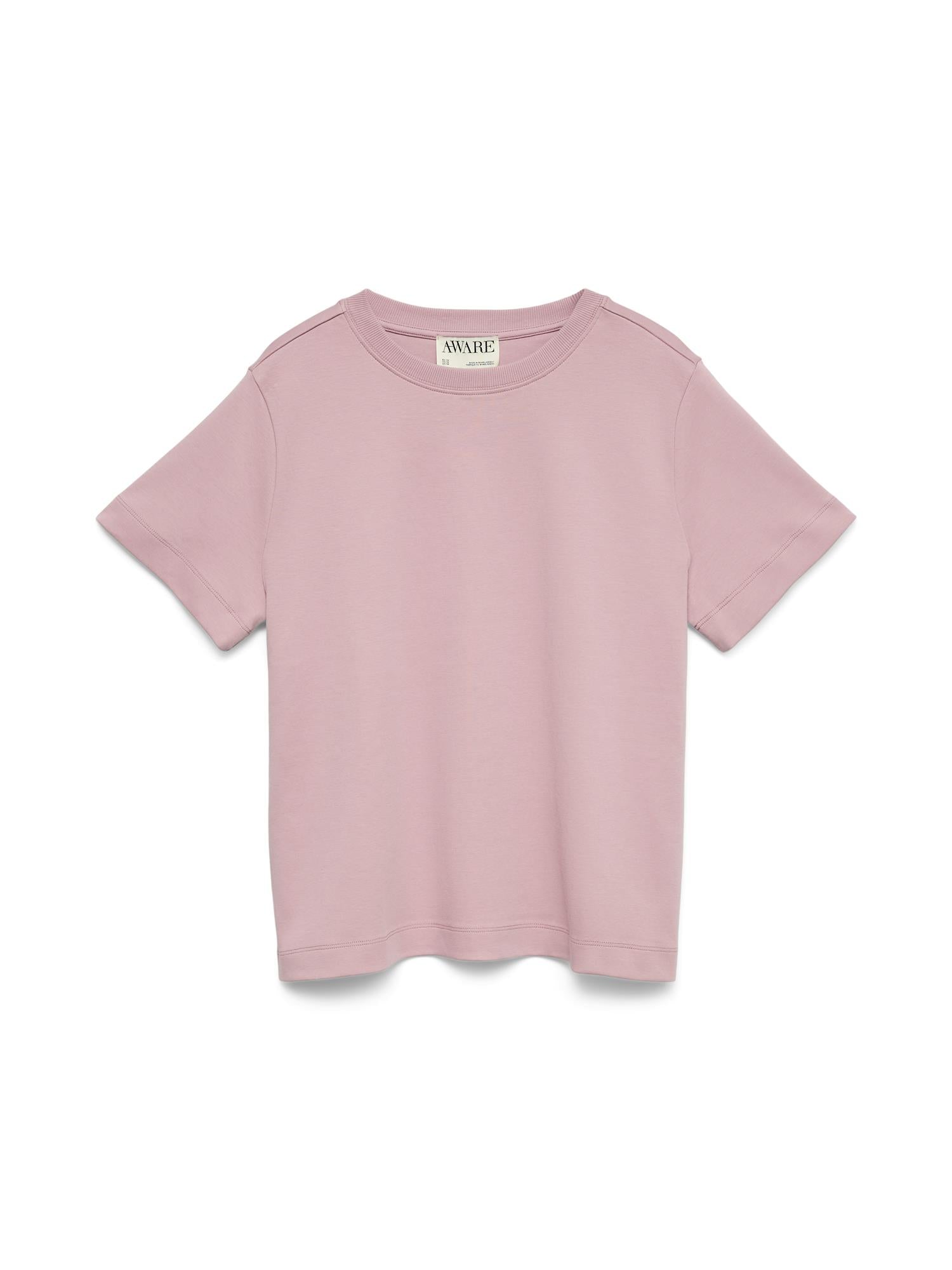 Awnaima Ss O-Neck T-Shirt Noos Rosa