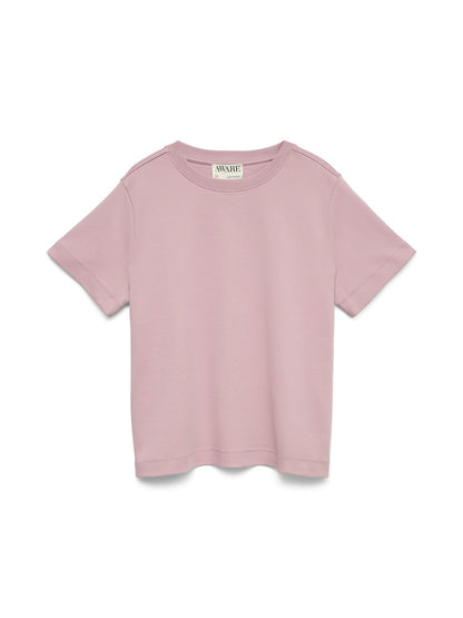 Awnaima Ss O-Neck T-Shirt Noos Rosa