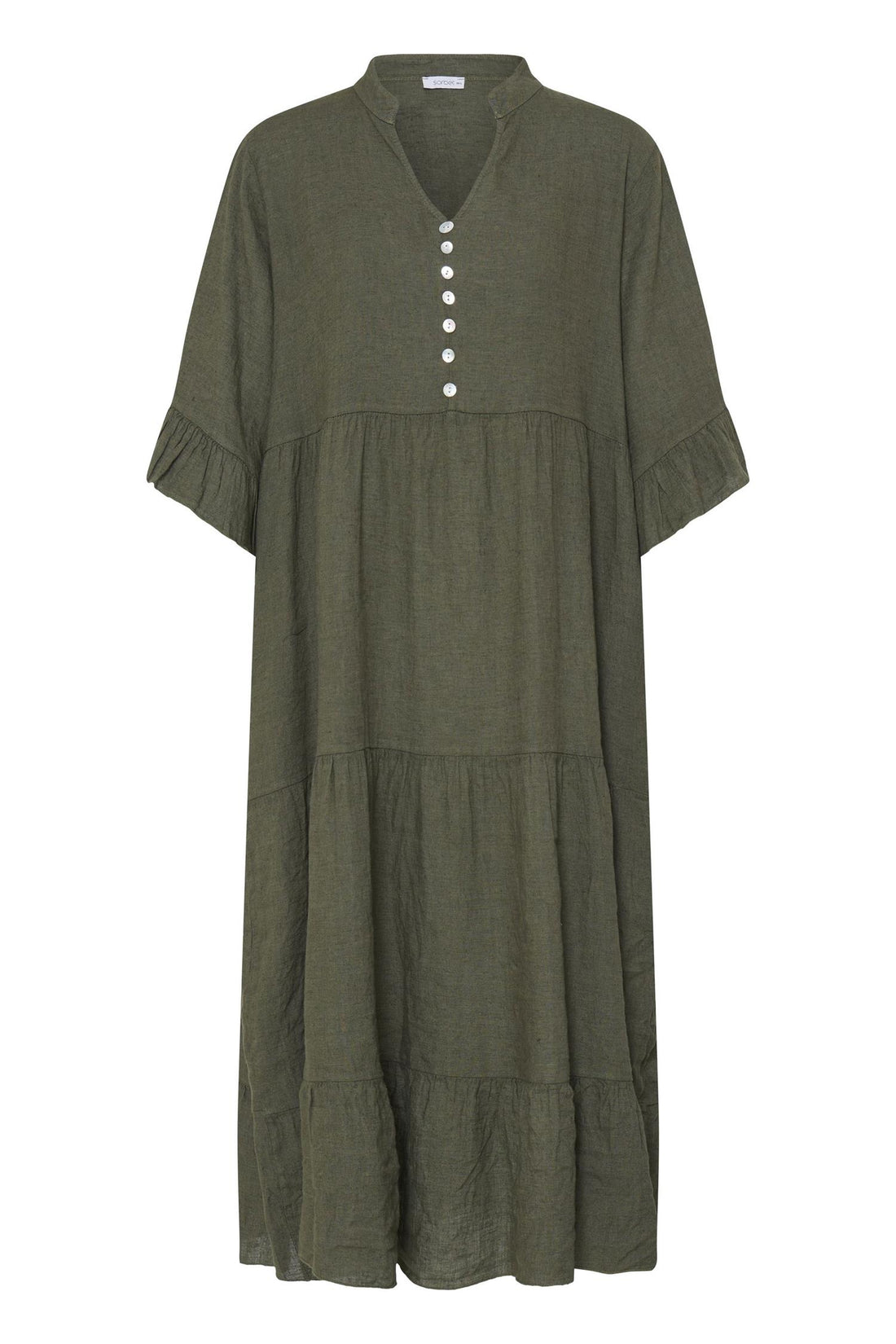 Sbfontanelle Long Dress Grønn