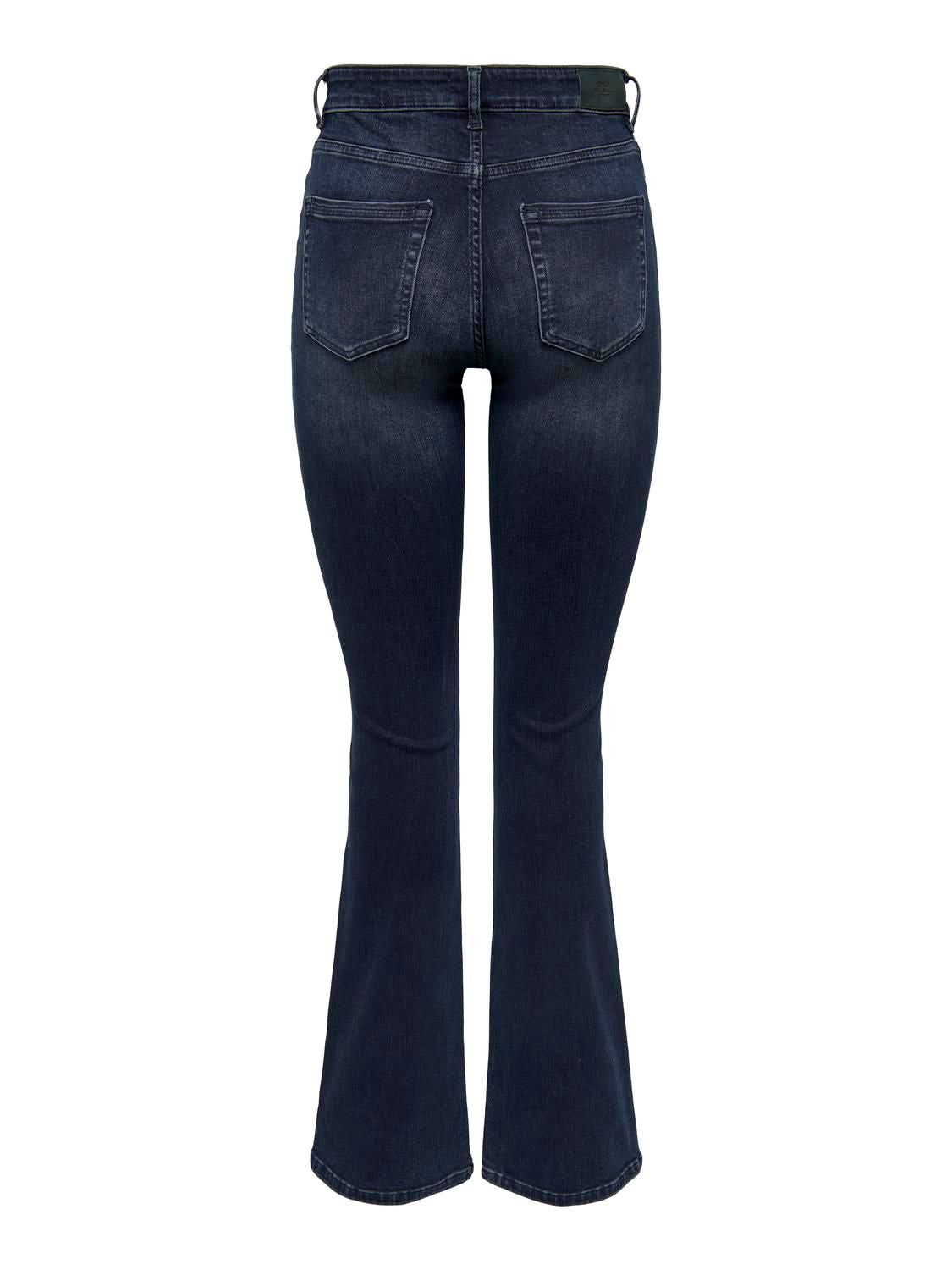 Onlblush Mid Flared Dnm Rea409 Noos Sort