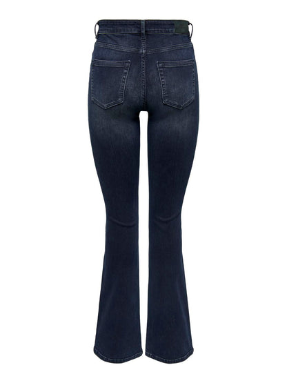 Onlblush Mid Flared Dnm Rea409 Noos Sort
