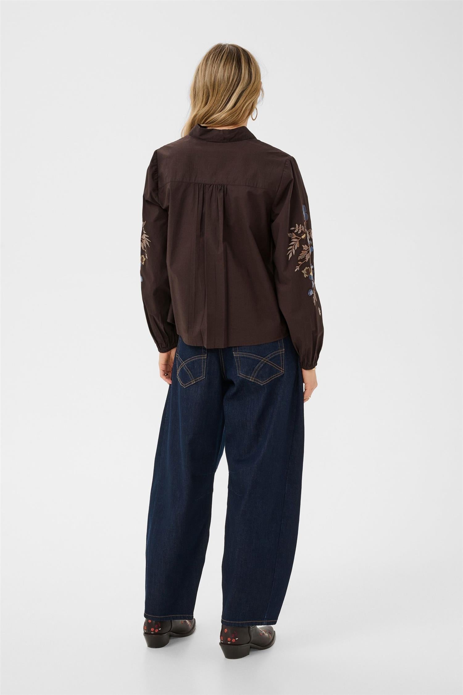 Crpeona Shirt Brun