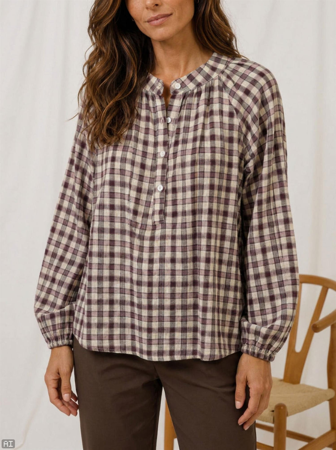Mdczephyr Blouse Burgunder