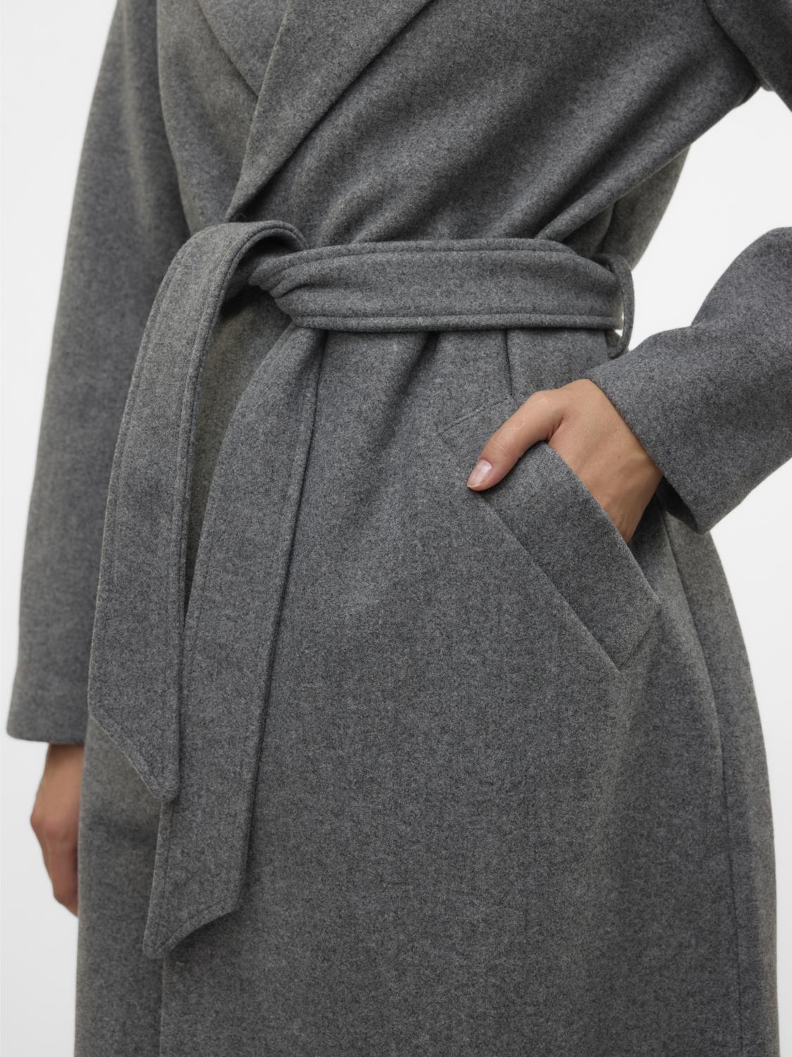 VMFORTUNEAYA LONG  COAT GA NOOS Mellomgrå