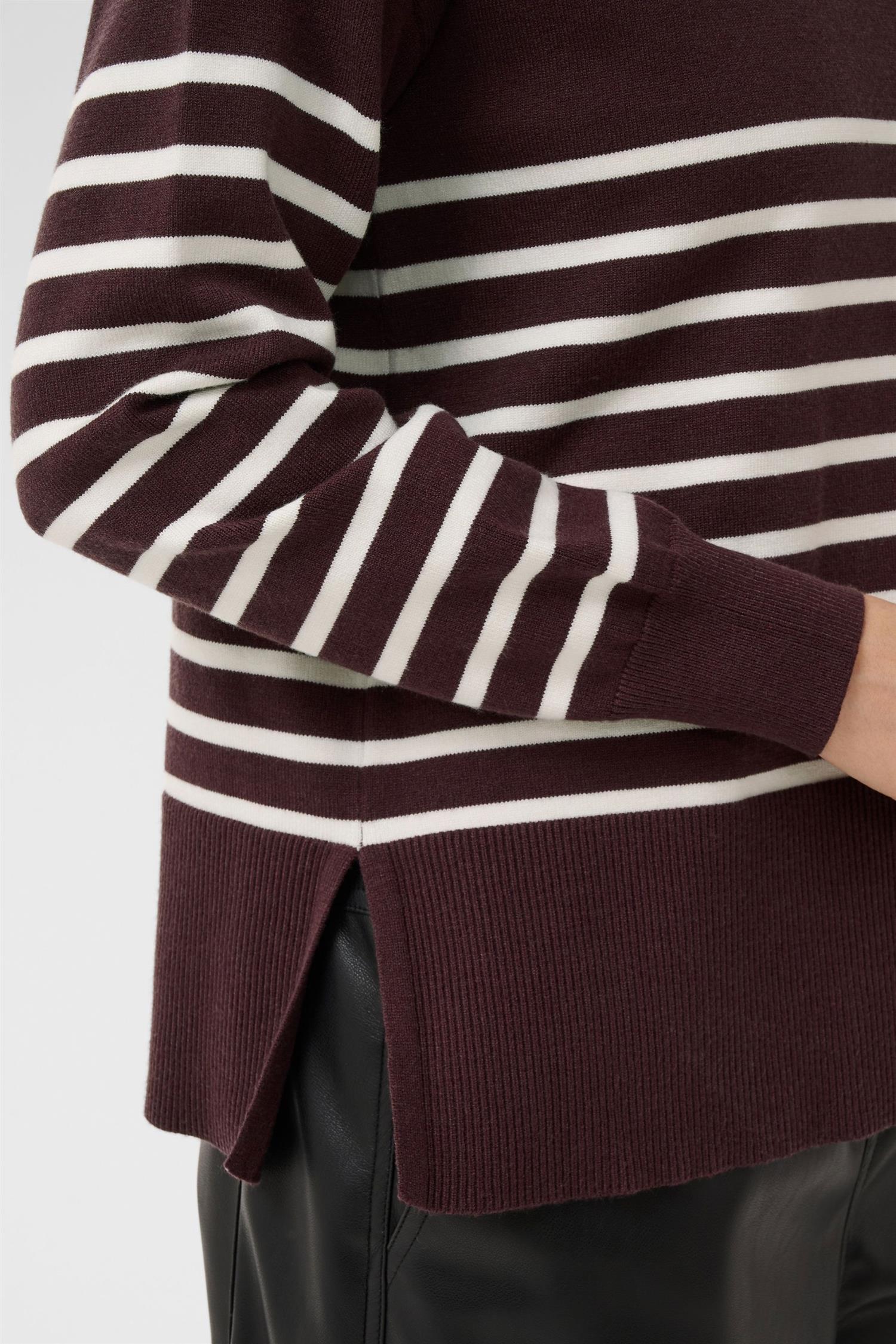 Kalimone Pullover Knit Burgunder