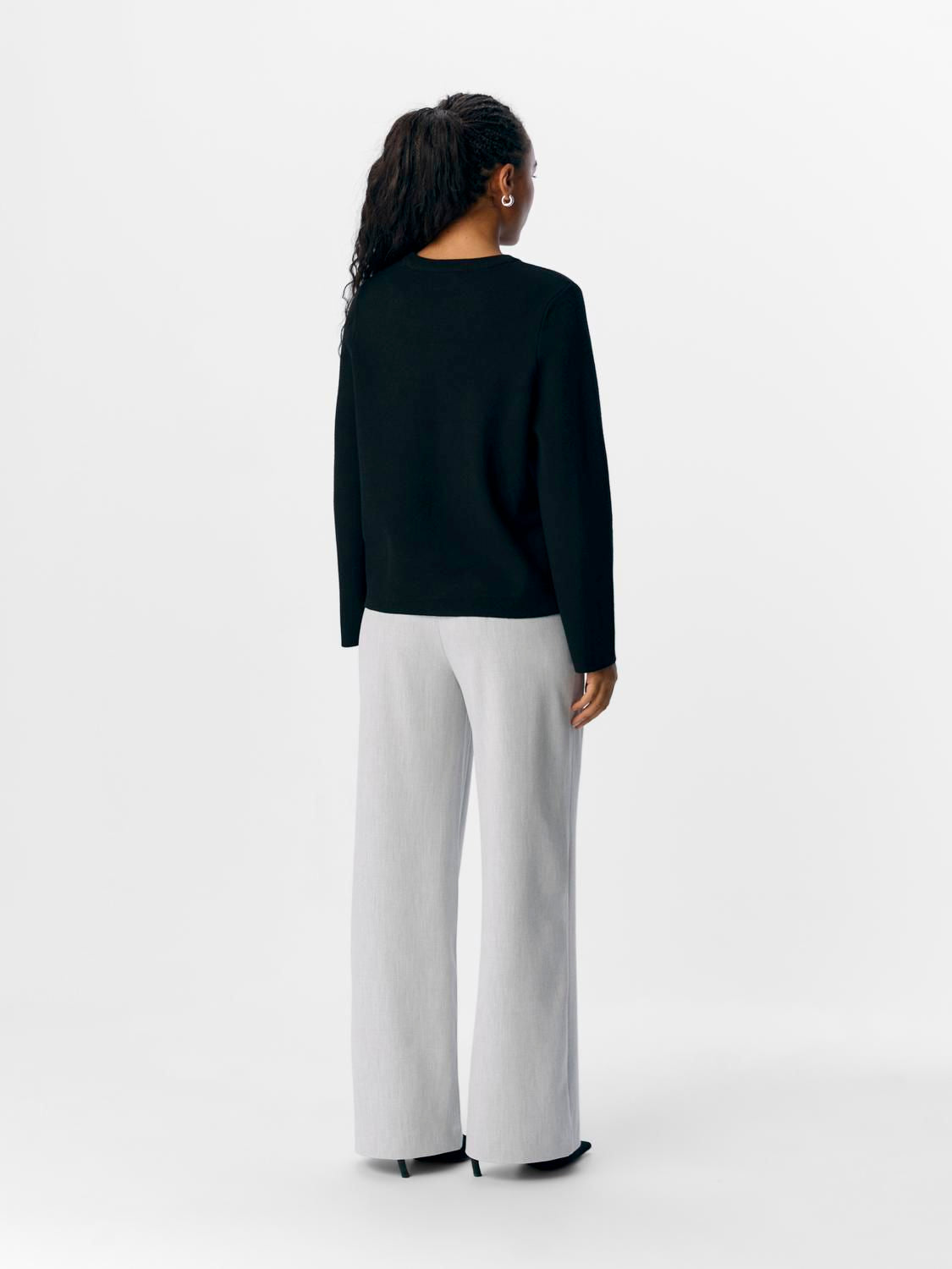 Objreynard O-Neck Pullover Noos Sort