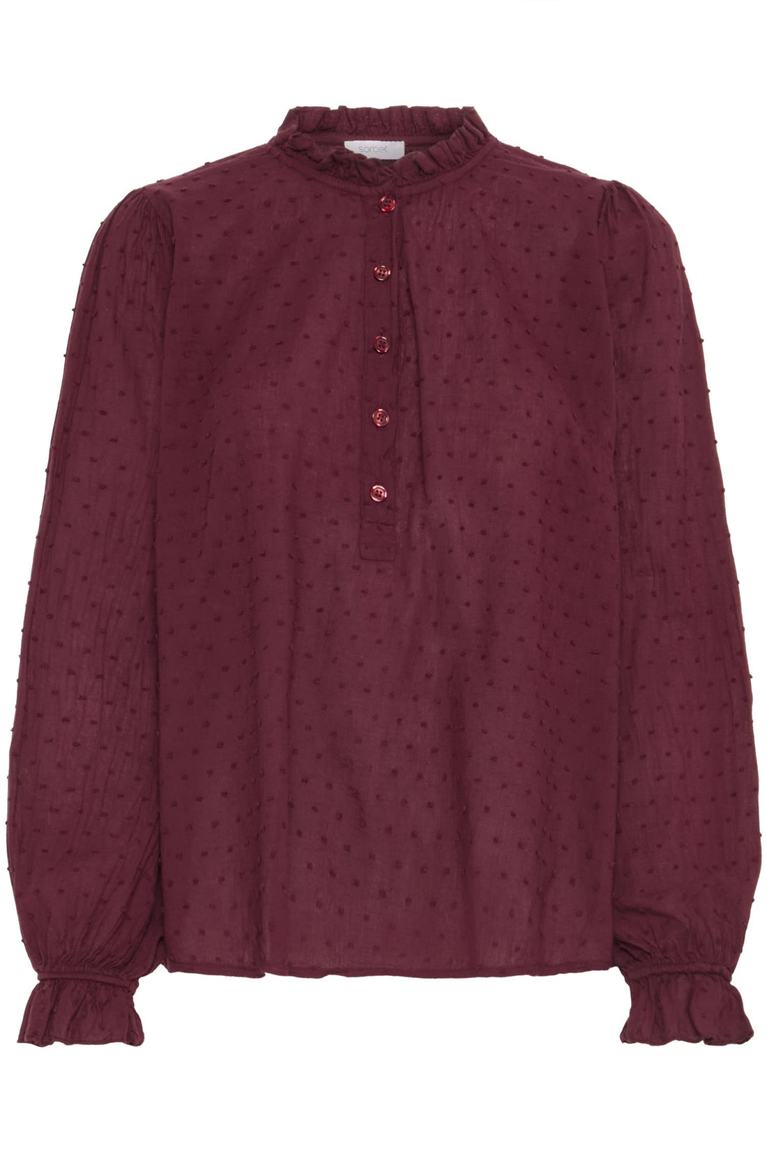 SBbarboe blouse Vinrød