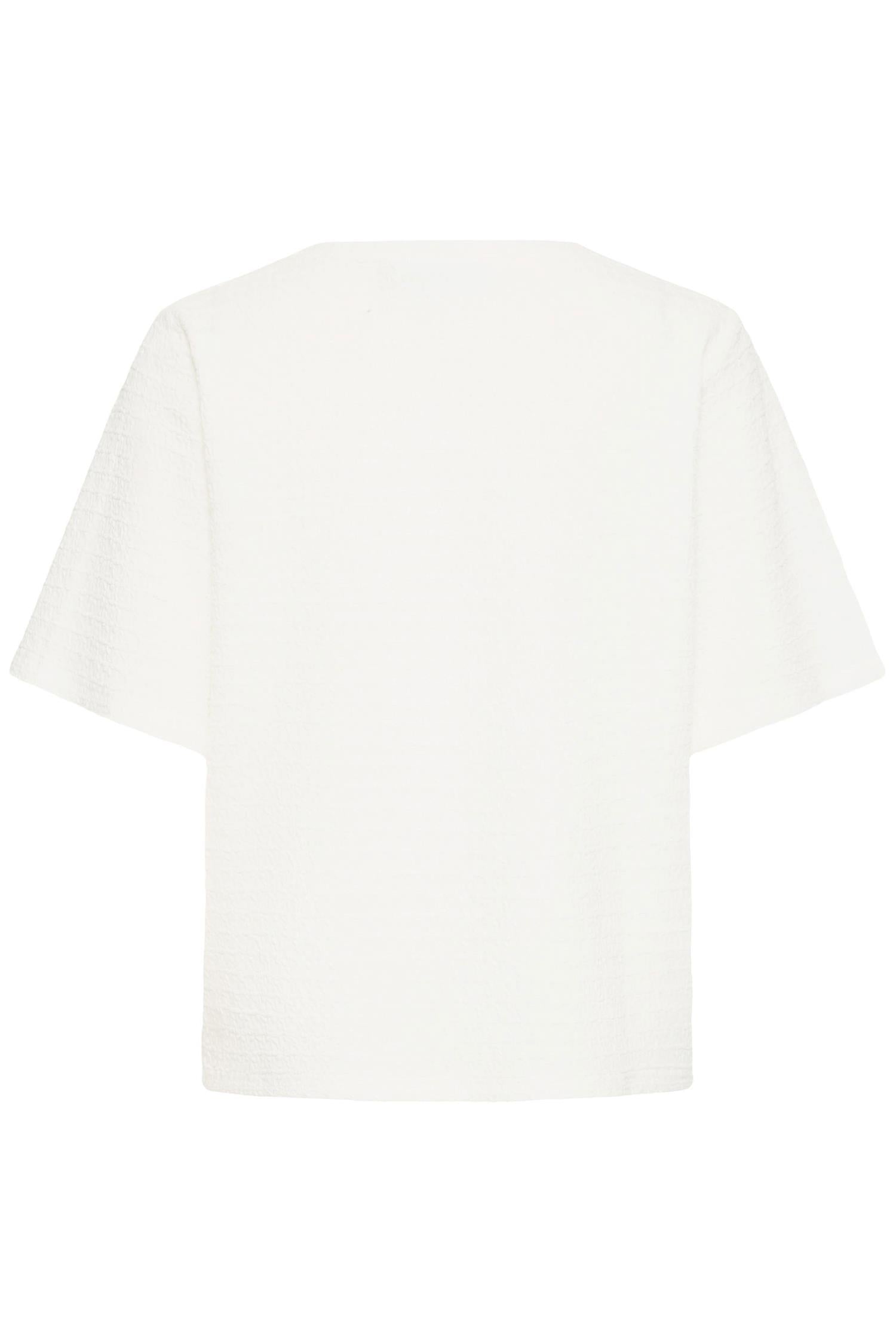 Pzbrea Ss Tshirt Hvit