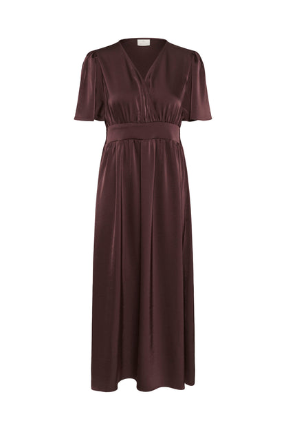 Kagunhild Long Dress Brun